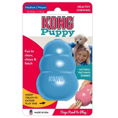Kong Puppy Classic Medium Pink/Blue
