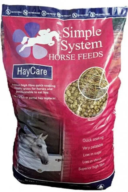 Simple System HayCare 20kg - Premium High Fibre Timothy Grass
