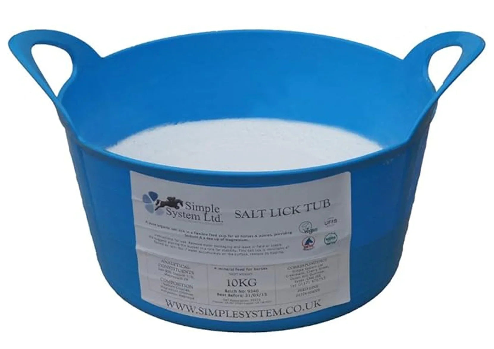 Simple System Salt Lick Tub 10kg