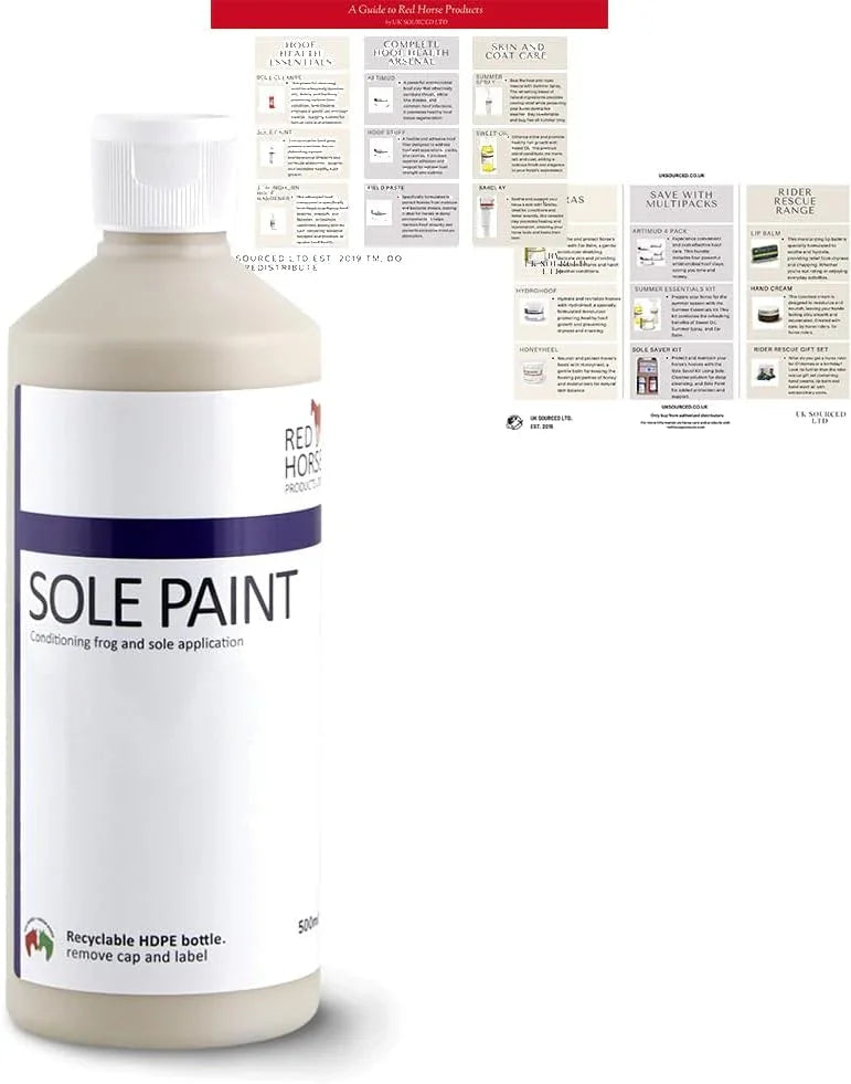 Red Horse Products Sole Paint 500ml