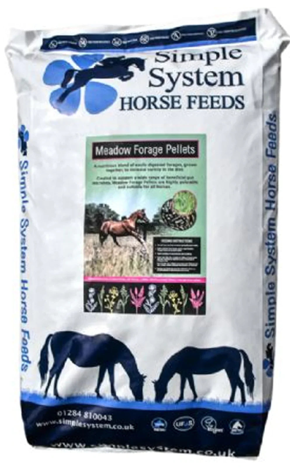 Simple System Meadow Forage Pellets Horse Feed 20kg