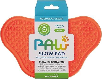 Pet Dream House Paw Lick Pad Orange
