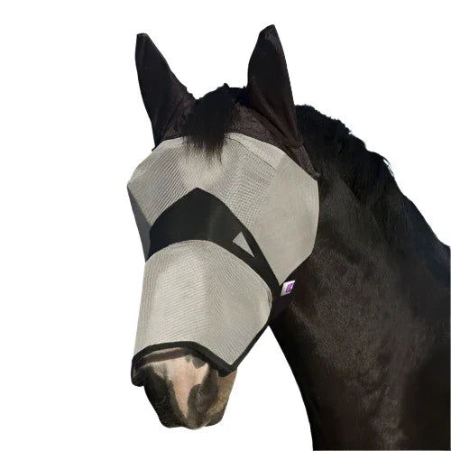 Km Elite Fly Mask Detachable Nose With Ears Medium