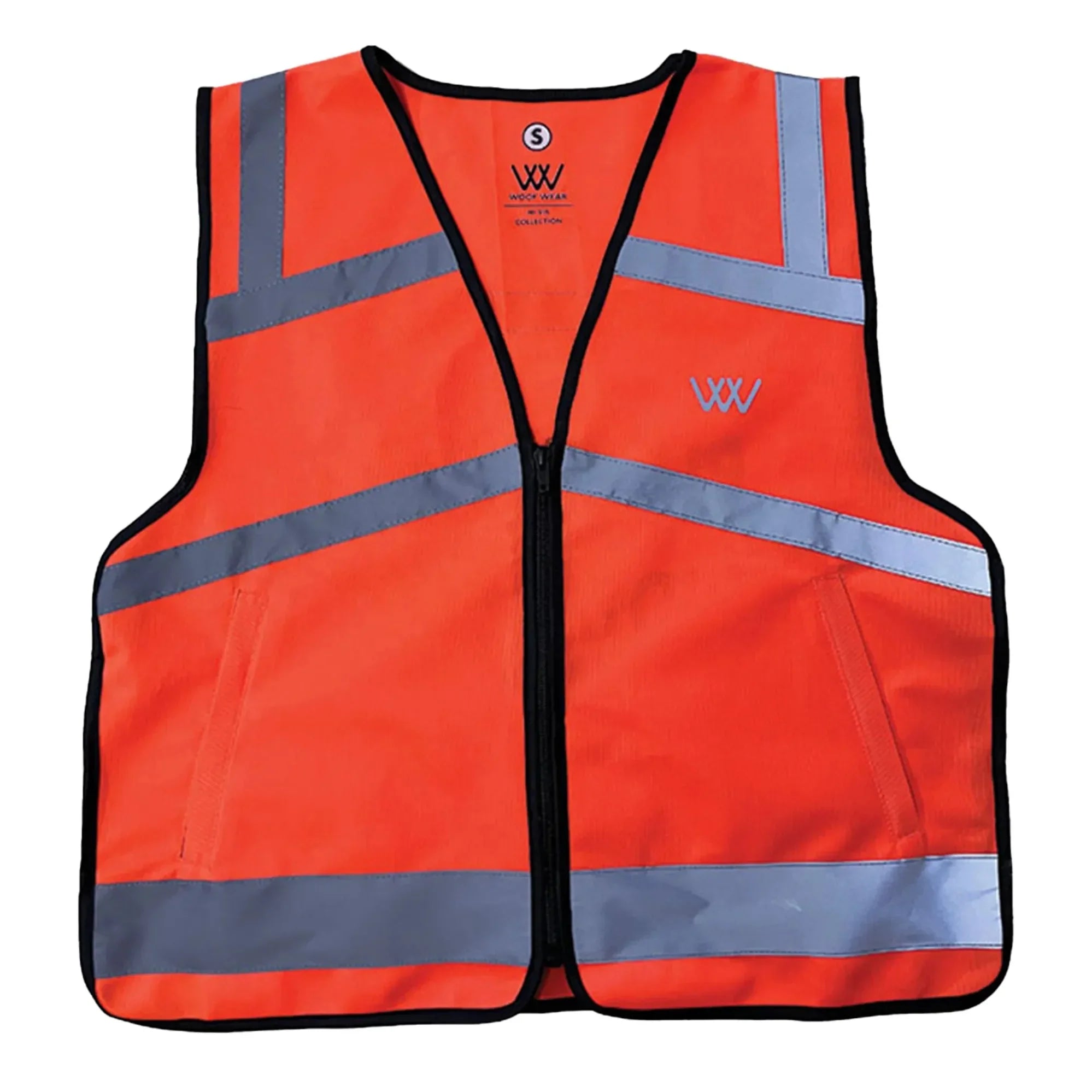 Woof Wear Hi Viz Vest Junior Orange S/M