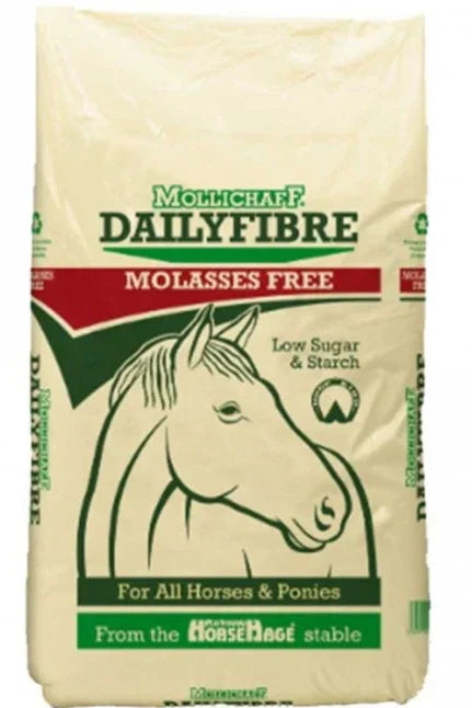 Mollichaff Daily Fibre Molasses Free – 12.5kg