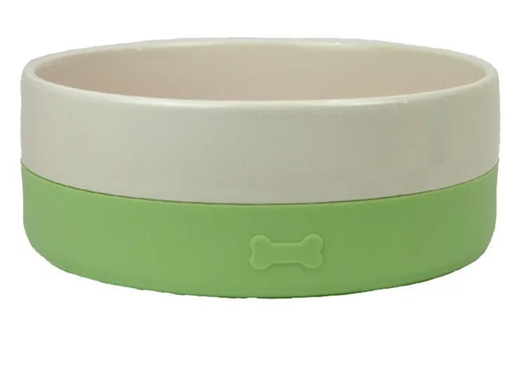 Ceramic Bowl With Non-Slip Silicone Base 400Ml