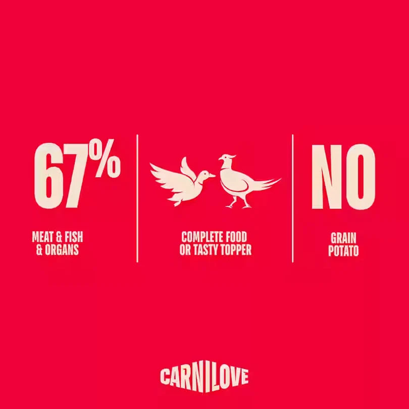 Carnilove Duck & Pheasant Grain-Free Wet Dog Food for Adult Dogs 400g