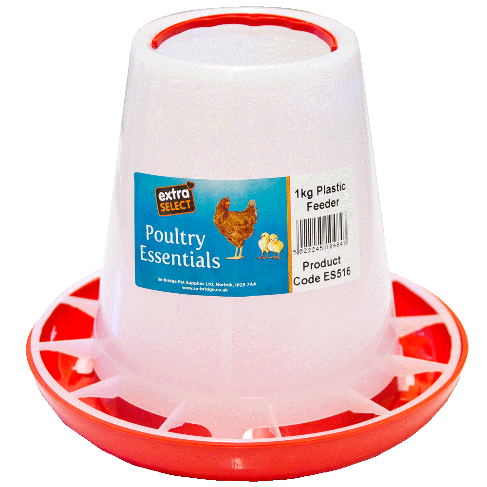 Extra Select 3kg Plastic Poultry Feeder