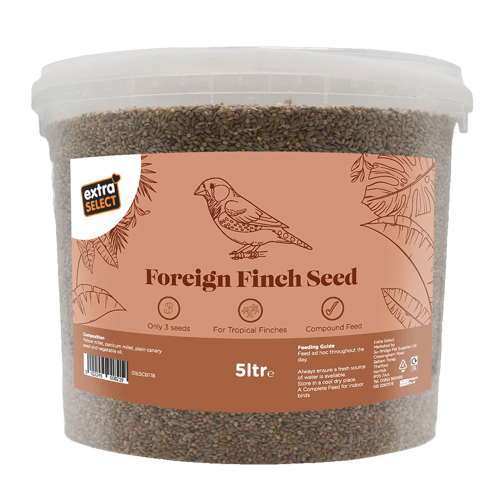 Extra Select Foreign Finch Seed Bucket 5 Litre