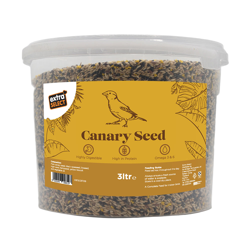 Extra Select Mixed Canary Seed Bucket 5 Litre