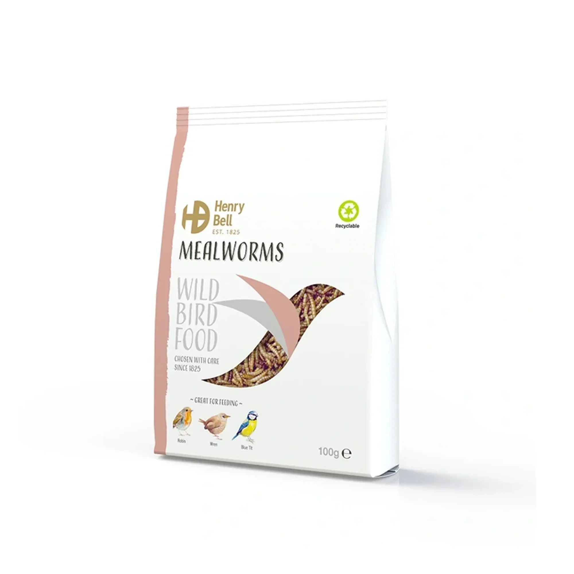 Henry Bell Mealworm 100g