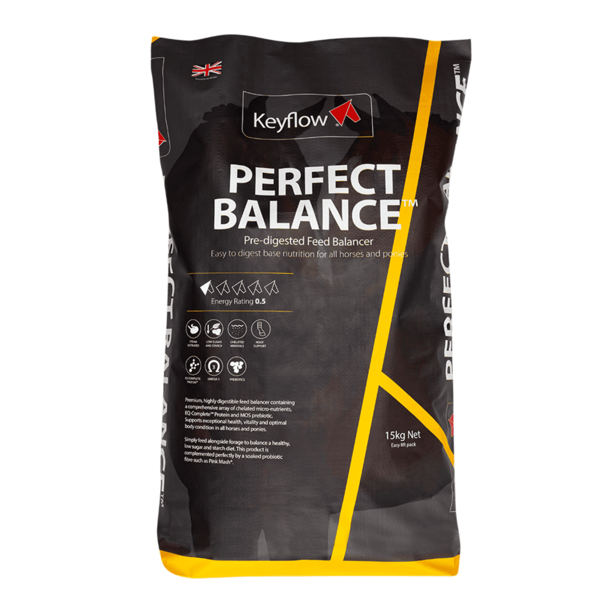 Keyflow Perfect Balance – 15kg Low Sugar Concentrated Horse Balancer