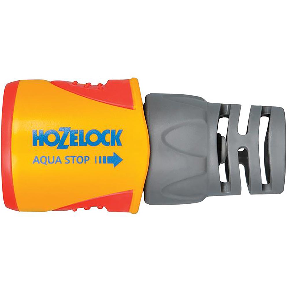 Hozelock 2055 AquaStop Connector Plus – 12.5mm & 15mm Hose Fitting