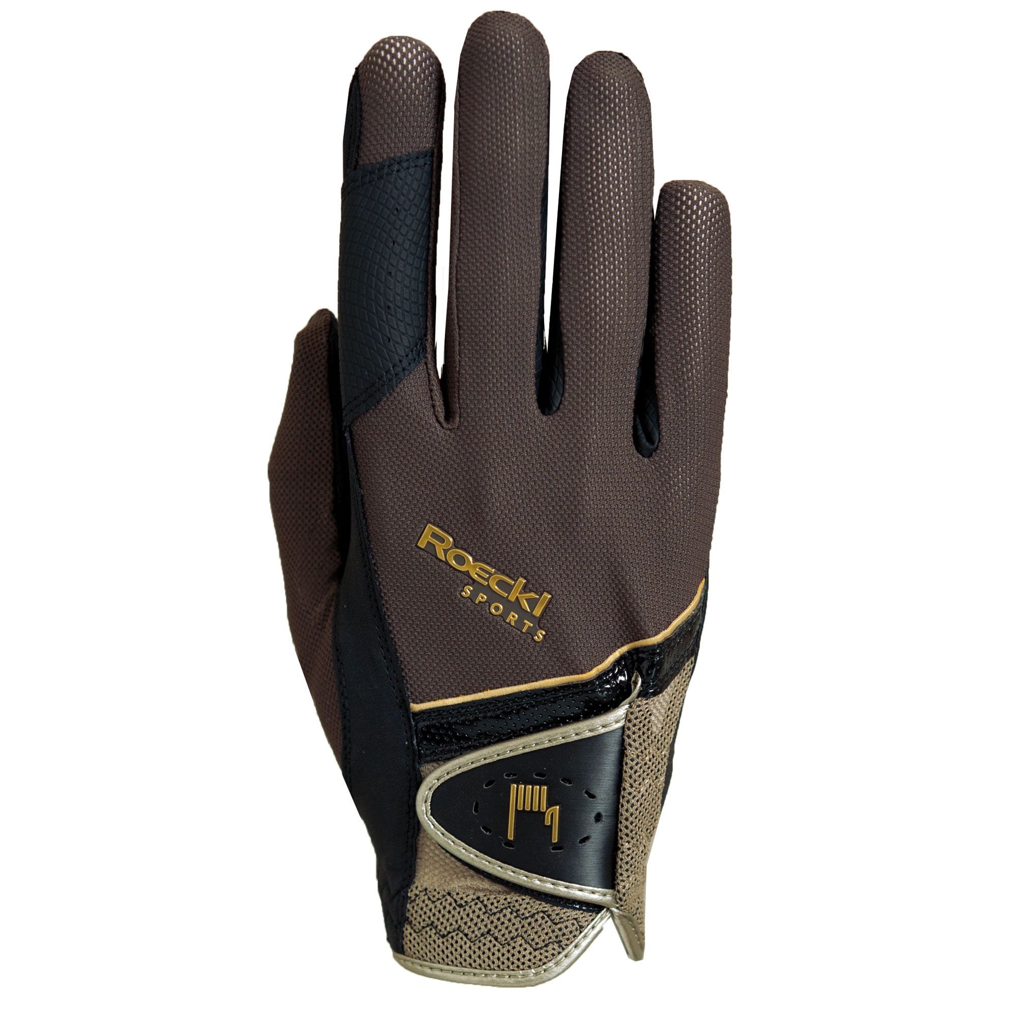 Roeckl Madrid Riding Gloves – Mocha, Size 9, Close-Fit Everyday Glove