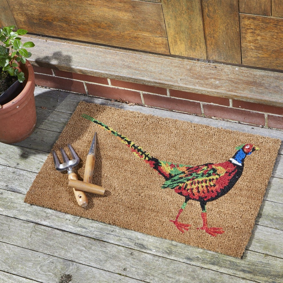 Smart Garden Le Faisan Decoir Mat – 75 x 45cm Pheasant Coir Doormat