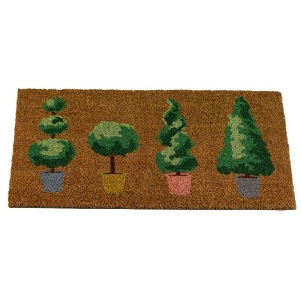 Smart Garden Patio Pots Decoir Mat – 45 x 75cm Printed Coir Doormat