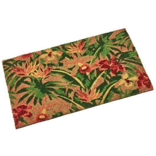 Smart Garden Tropical Decoir Mat – 45 x 75cm Printed Coir Doormat