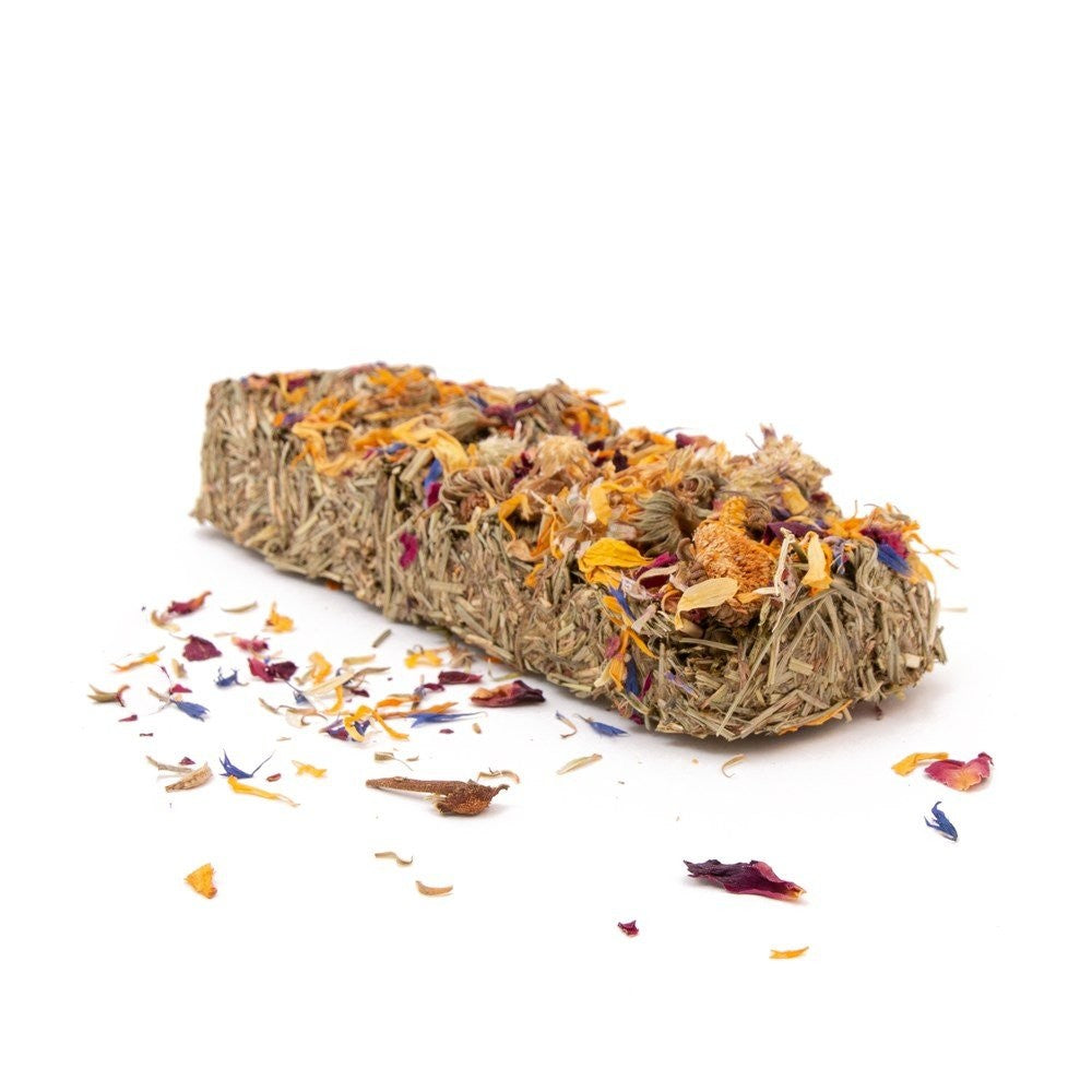 Norah's Flower Hay Bar – 45g Meadow Hay & Petal Small Animal Treat