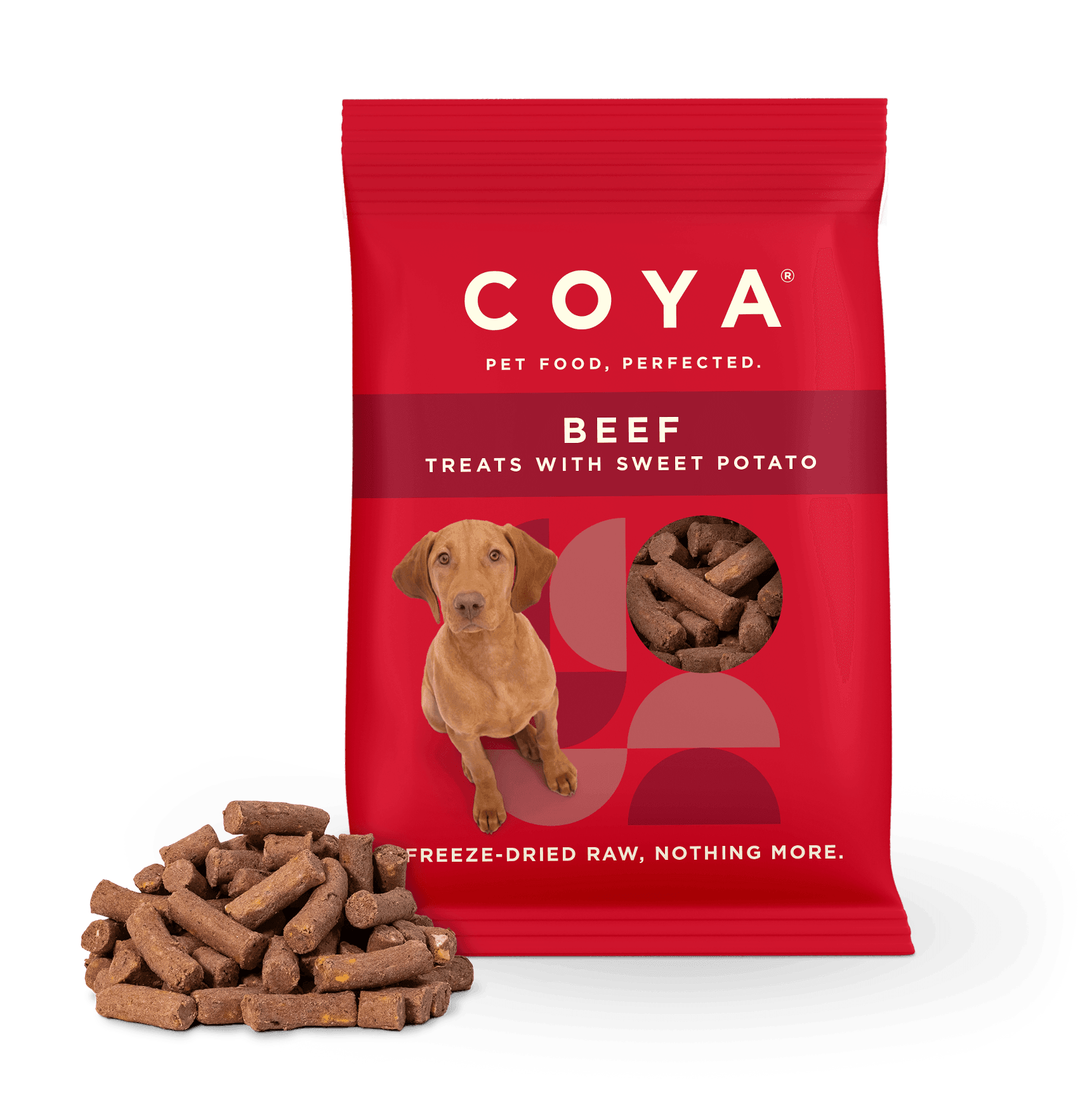 Coya Freeze-Dried Raw Dog Treats – Beef, 40g