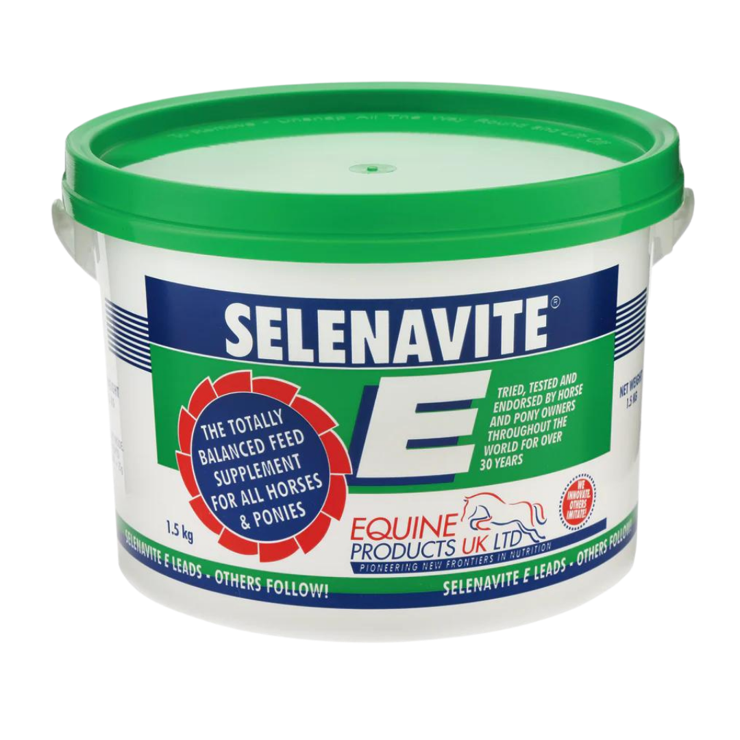Equine Products UK Selenavite E Powder – 1.5kg Vitamin & Mineral Balancer