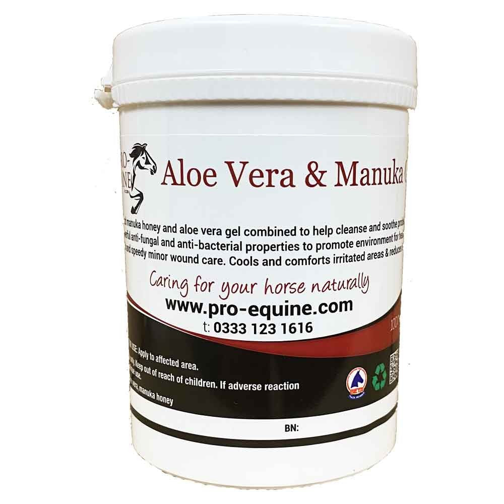 Pro-Equine Aloe Vera & Manuka Gel – 150g, Wound Care Gel for Horses