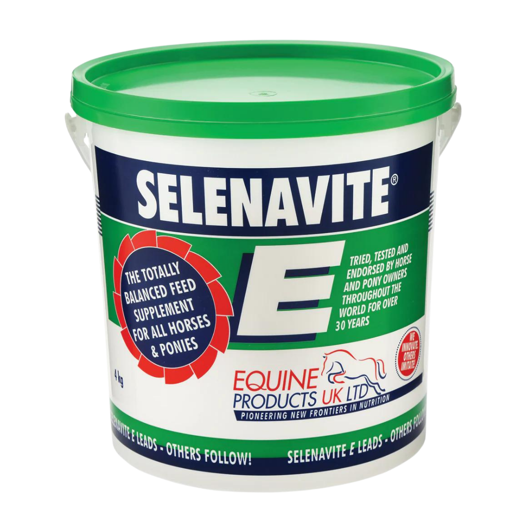 Equine Products UK Selenavite E Powder – 4kg Vitamin & Mineral Balancer