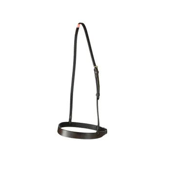 HY EQUESTRIAN PLAIN NOSEBAND BROWN COB