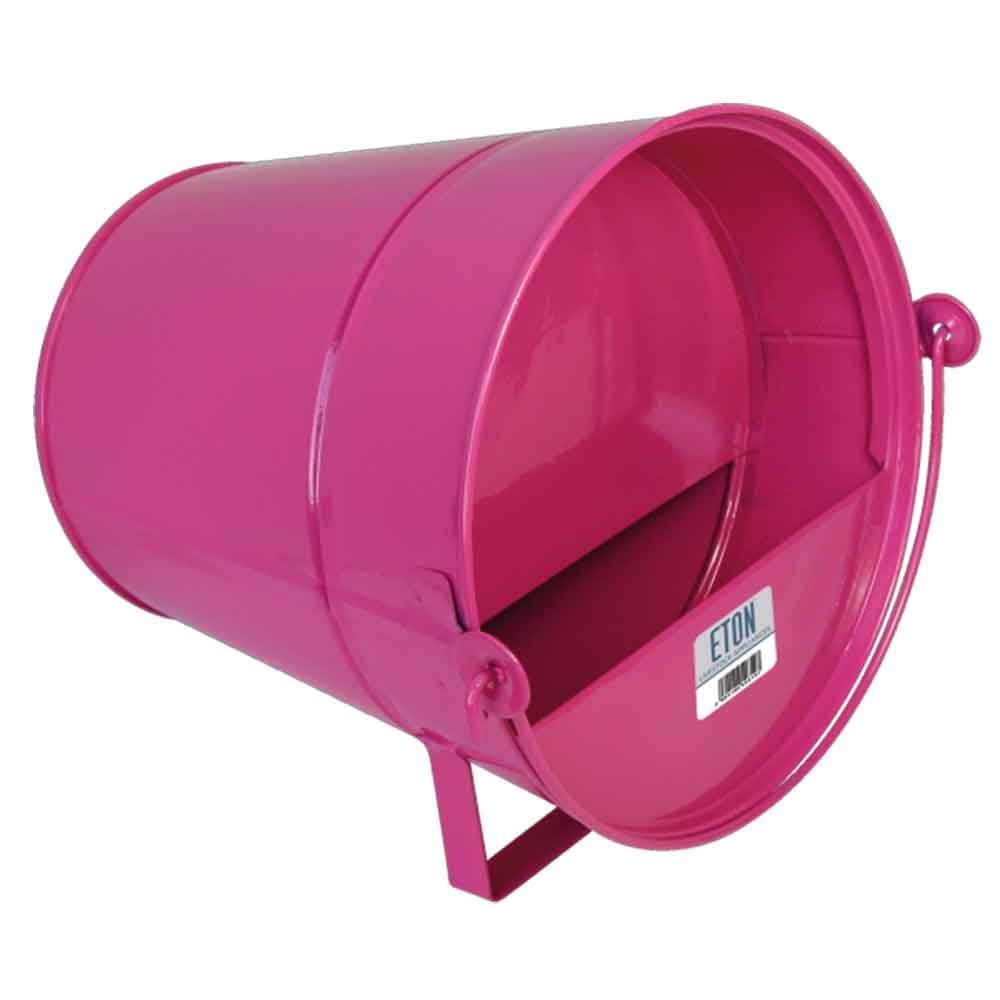 Eton Cottage Garden Bucket Poultry Drinker Pink