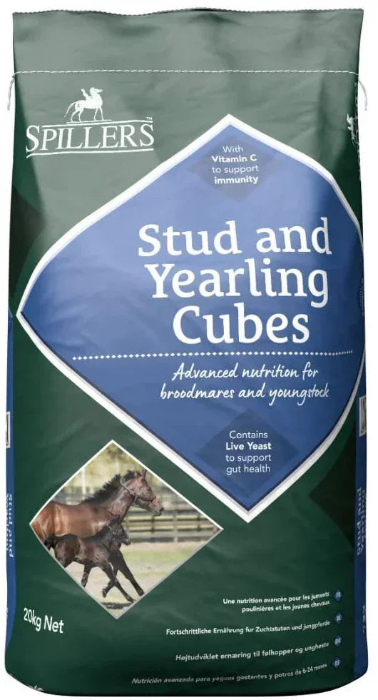 SPILLERS Stud and Yearling Horse Cubes 20KG