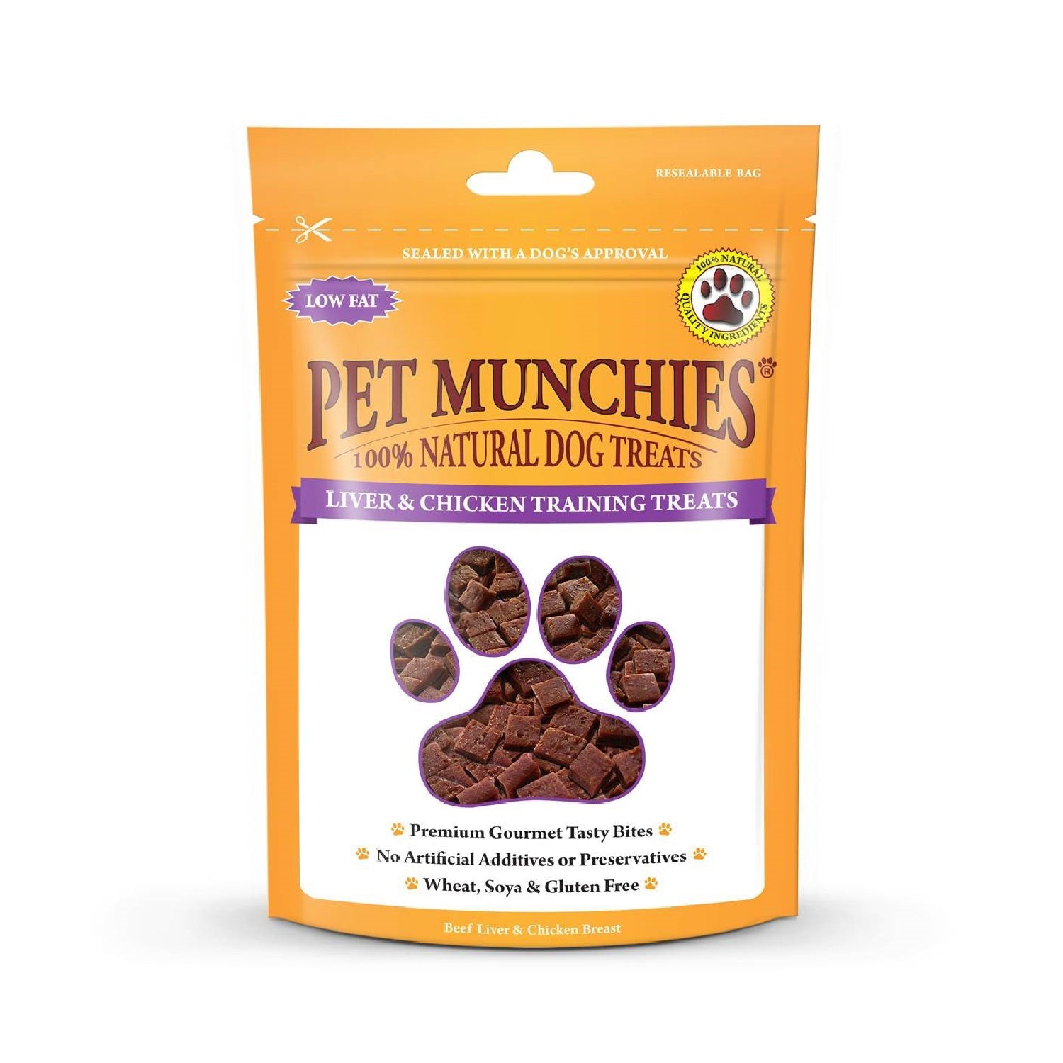 Pet Munchies Training Treats Chicken and Liver