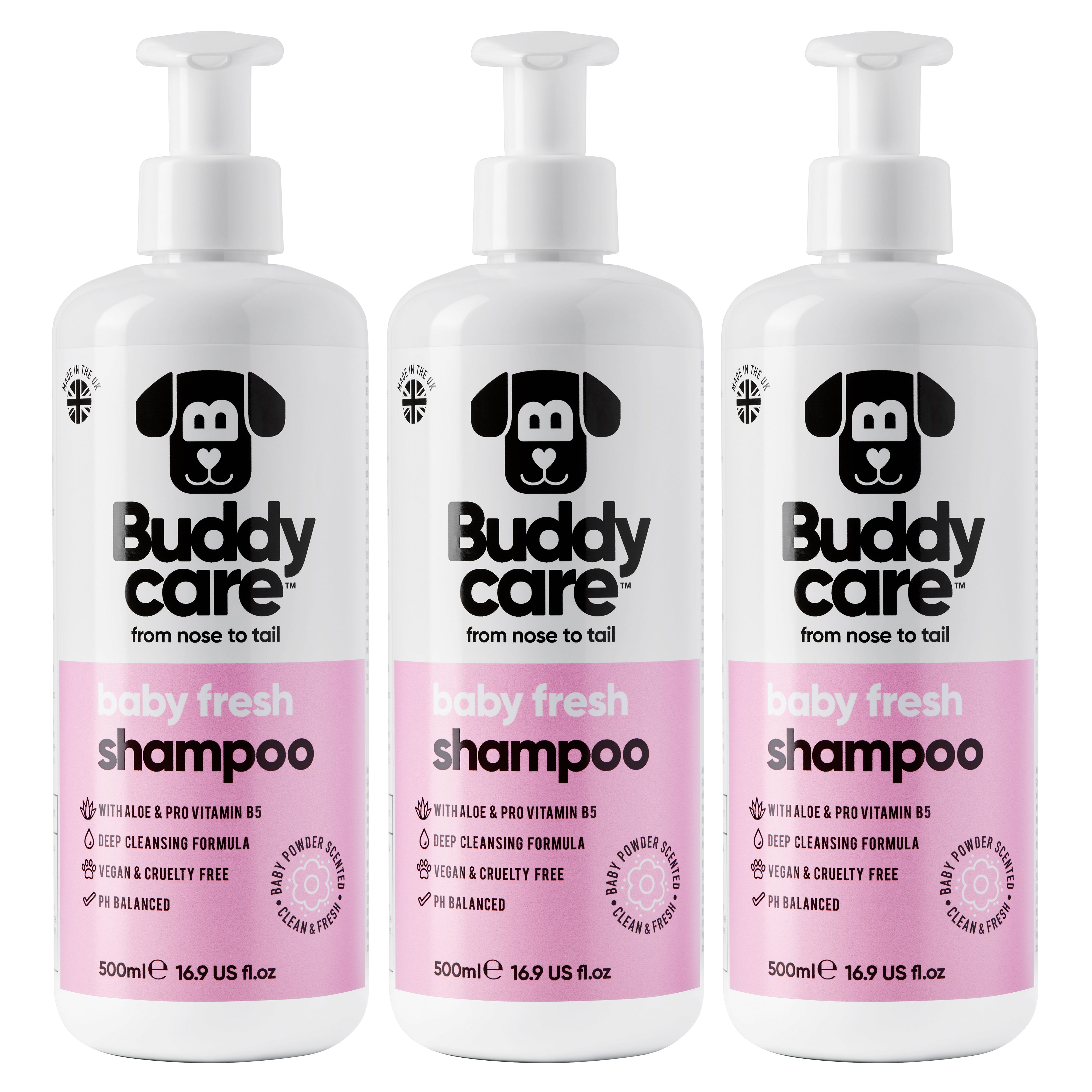 Buddycare Baby Fresh Dog Shampoo – 500ml