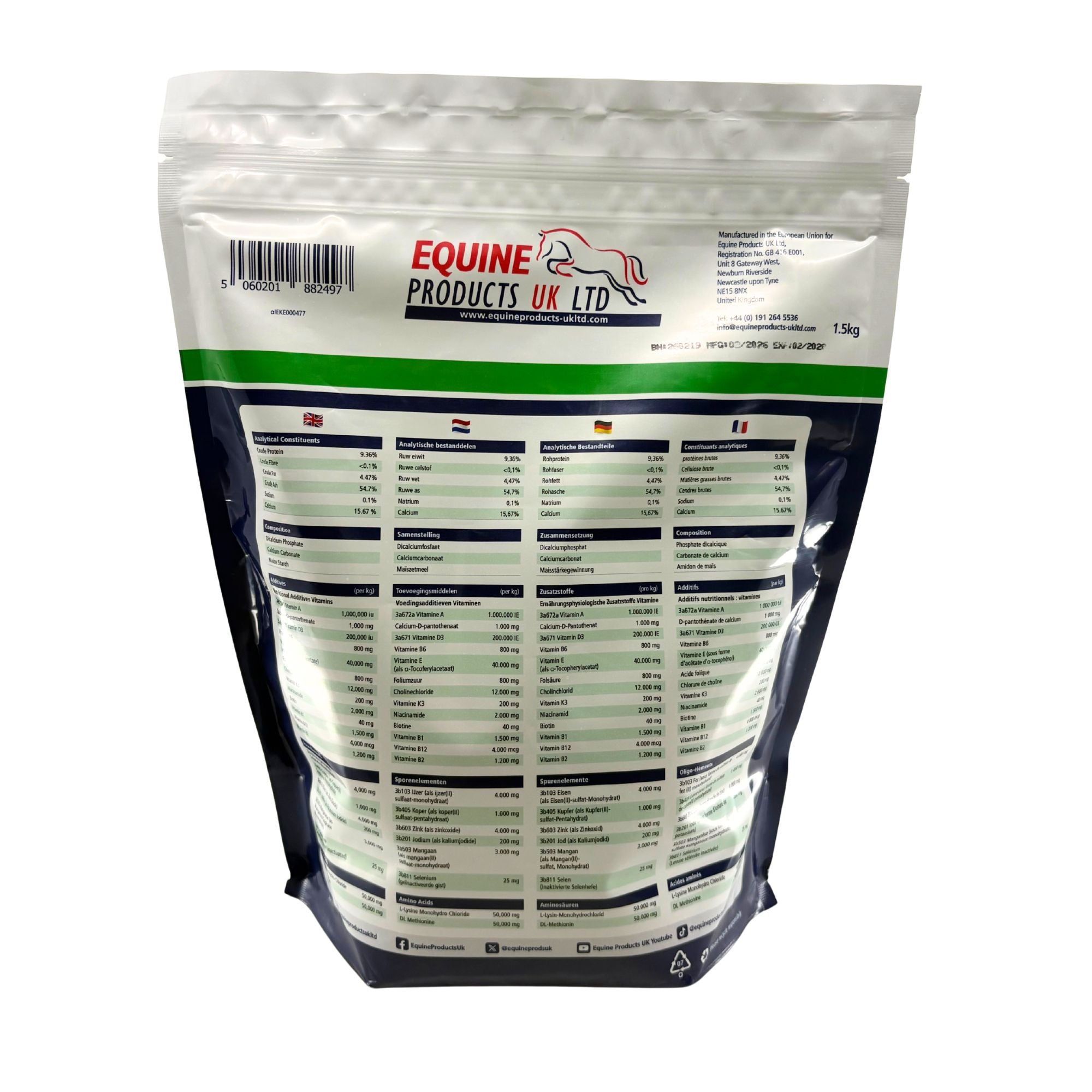 Equine Products UK Selenavite E Powder – 4kg Vitamin & Mineral Balancer