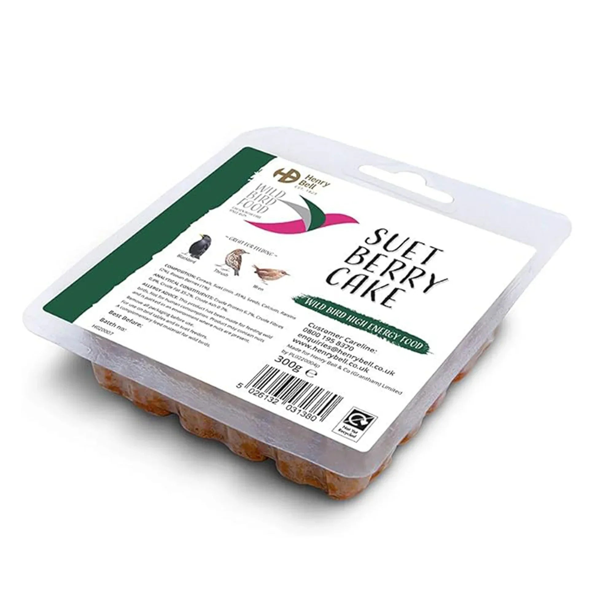 Henry Bell Suet Berry Cake