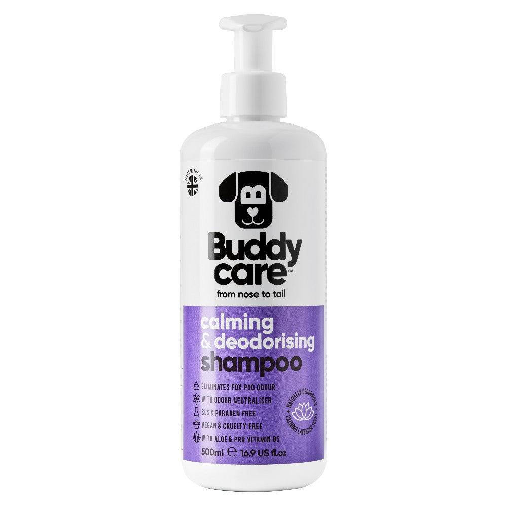 Buddycare Calming & Deodorising Dog Shampoo – Lavender 500ml