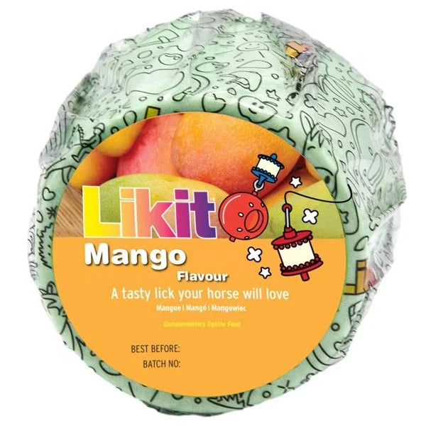 Likit Refill Mango 650g – Long-Lasting Mango Flavored Horse Treat