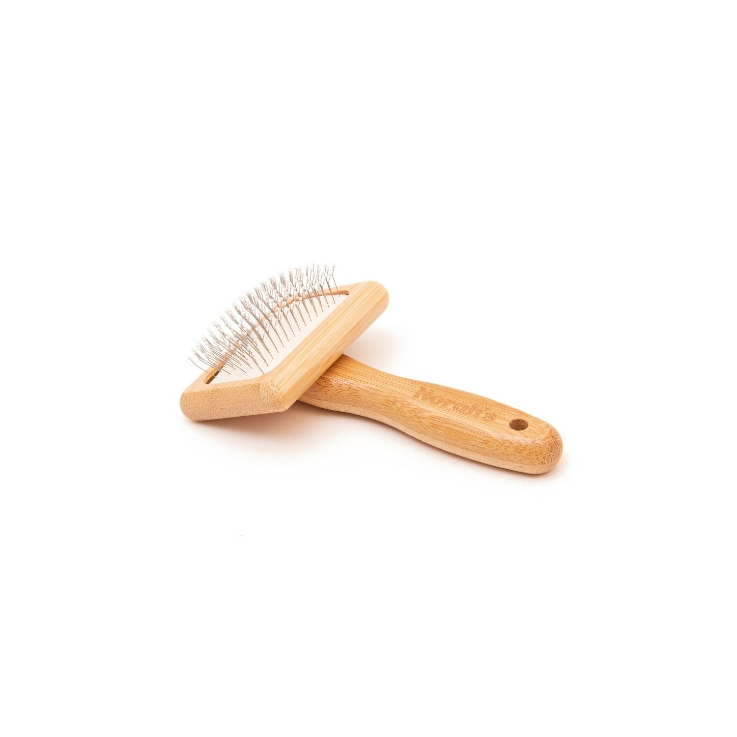 Norah's Bamboo Small Animal Slicker Brush – Grooming Brush for Rabbits & Guinea Pigs