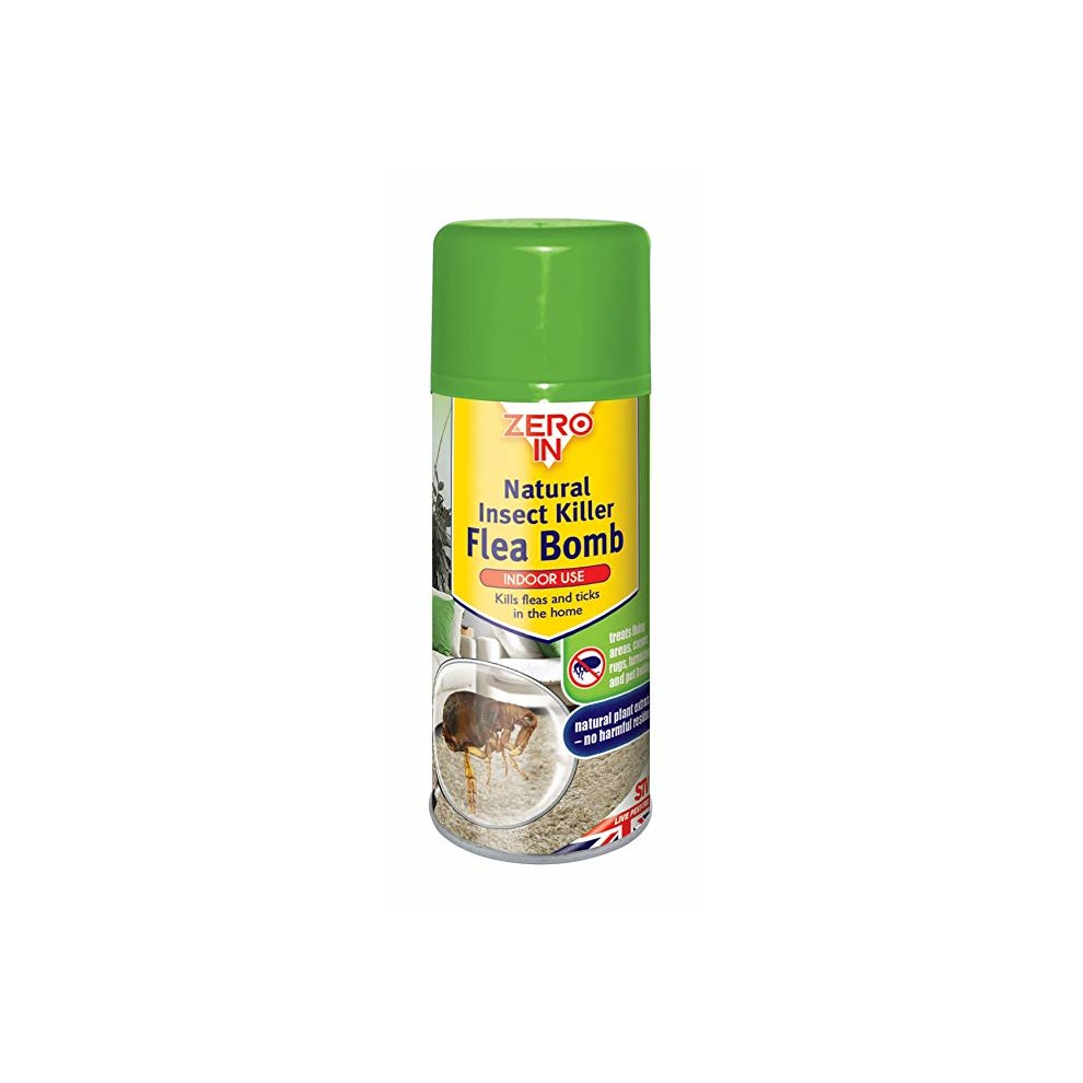 STV Zero In Insect Killer Flea Bomb – 150ml Whole Room Flea Fogger