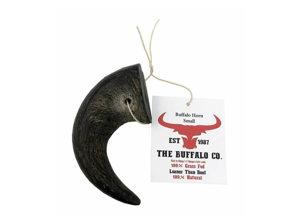 THE BUFFALO Buffalo Horn – Natural Dog Chew Treat