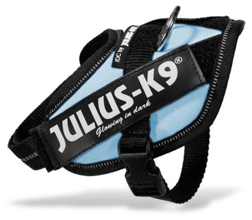 Julius-K9 IDC Powerharness – Size 3, Bordeaux/Brown Dog Harness