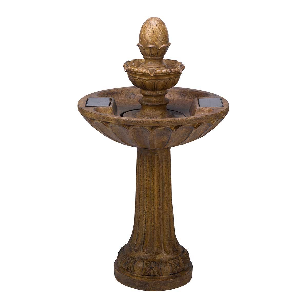 Smart Solar Queensbury Fountain – 3 Tier Stone Effect Solar Water Feature