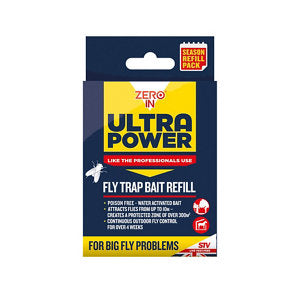 STV Zero In Ultra Power Outdoor Fly Trap Refill – 6 x 8g Attractant