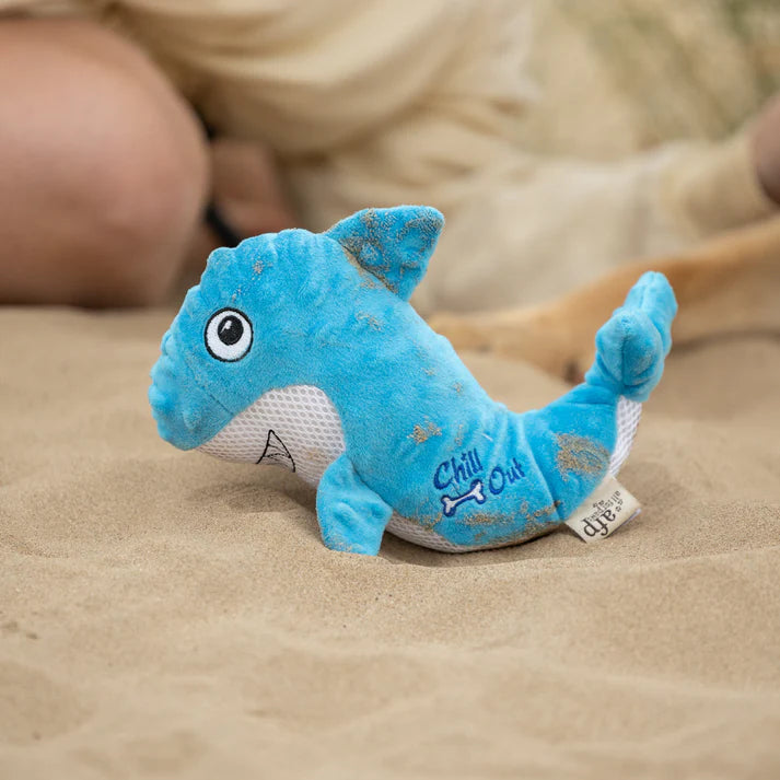 All For Paws Chill Out Shark - Cooling Summer Dog Toy