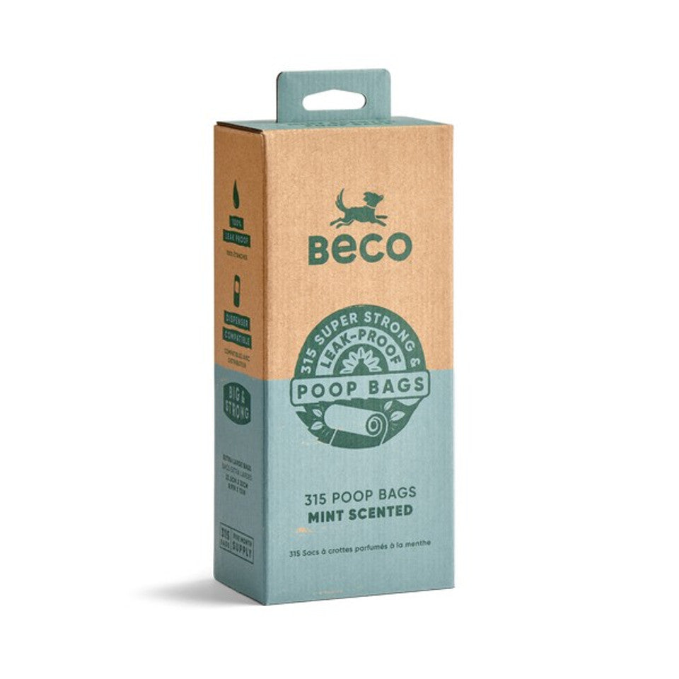 BECO POOP BAGS SCENTED X 315 BAGS