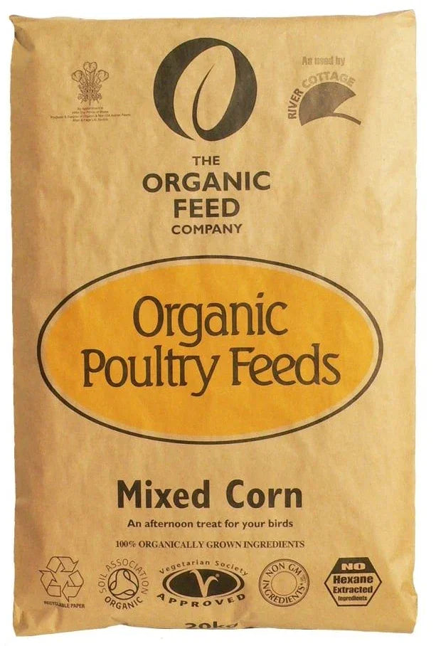 Allen & Page Organic Feed Company Mixed Corn 20kg Poultry Feed