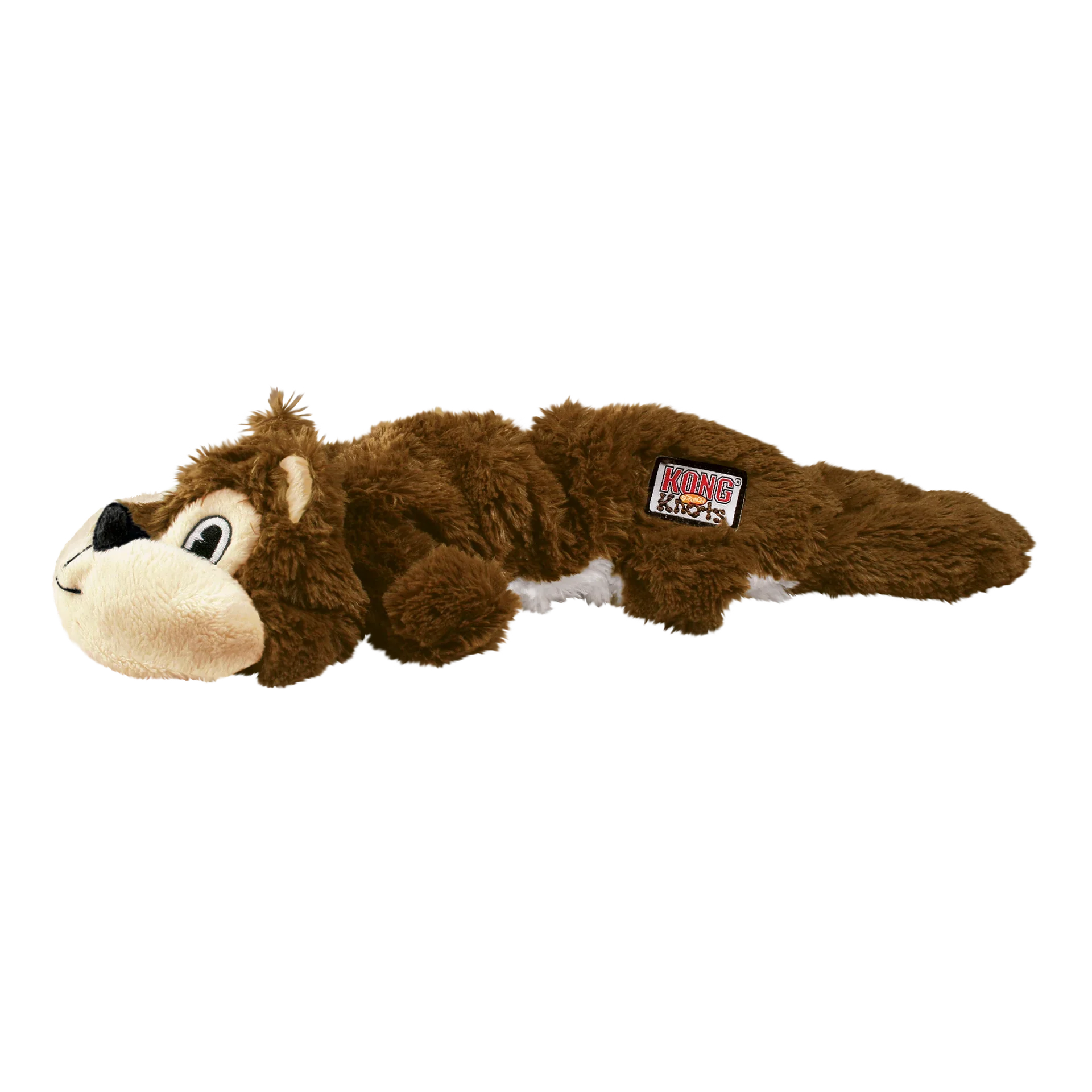 KONG Scrunch Knots Squirrel – Dog Toy (Medium/Large)