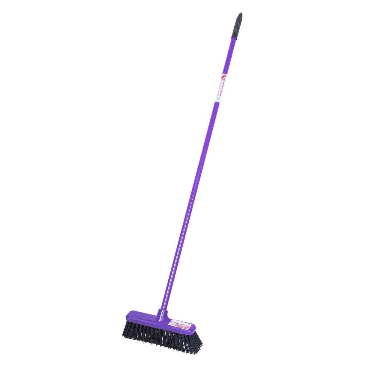 Gorilla Broom® with Hard Bristle 30cm Head - Purple – Compact Heavy-Duty Sweeping Tool - Animall