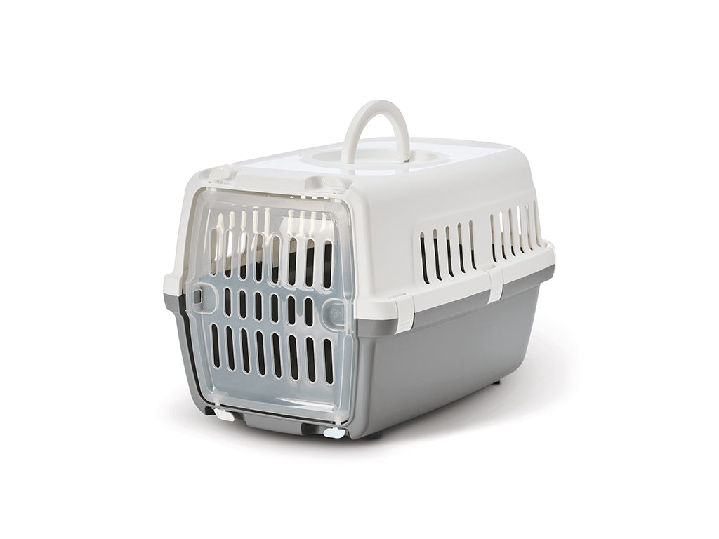 Savic Zephos 1 Plastic Pet Carrier – for Cats & Small Dogs up to 5kg