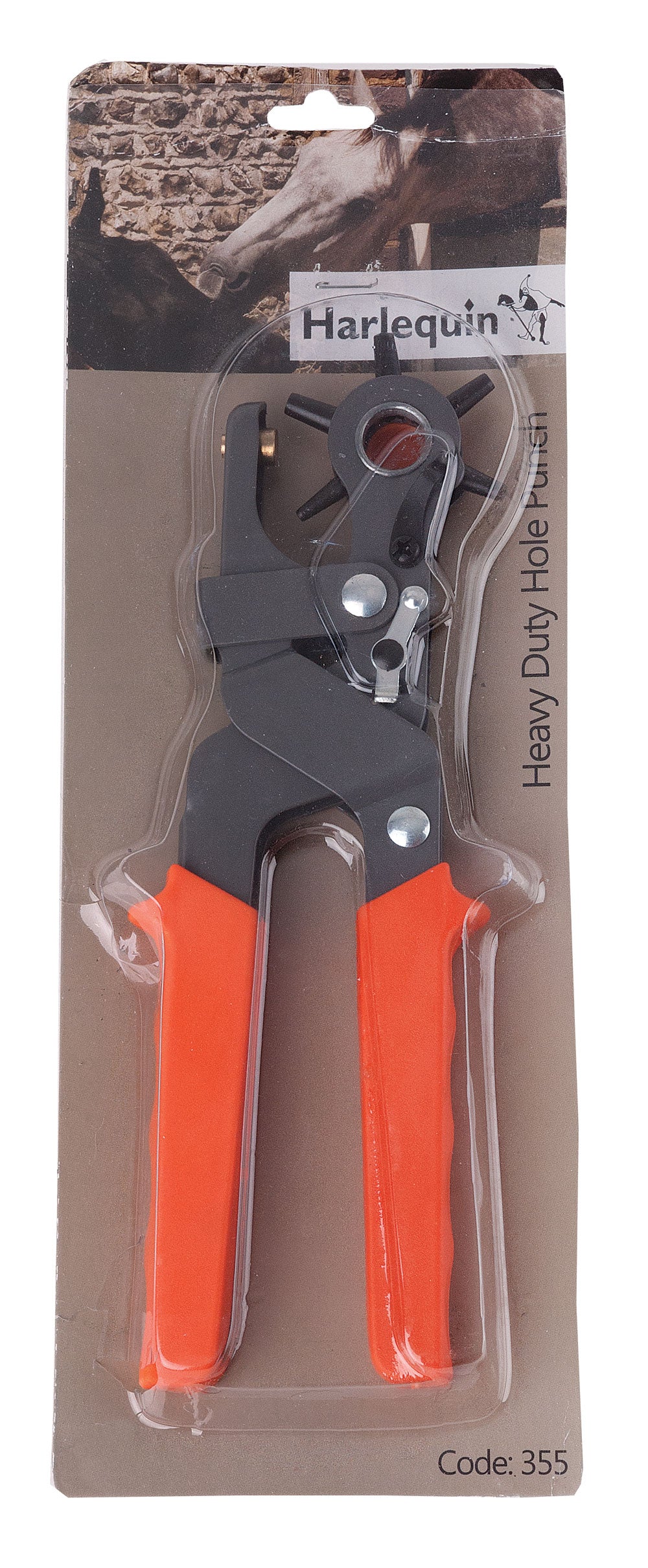 Snowhill Harlequin Heavy-Duty Hole Punch – Leather Punch for Tack and Straps