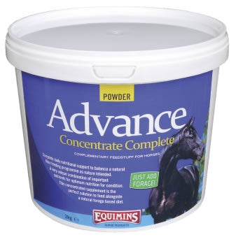 Equimins Advanced Concentrate Powder, horse vitamin and mineral supplement, 2kg tub