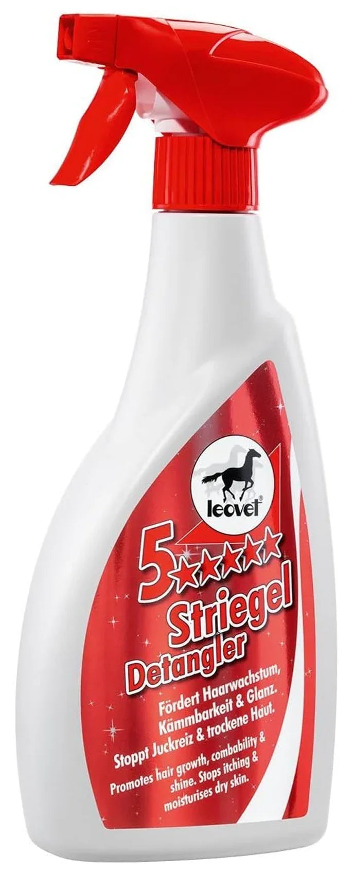 LEOVET 5-Star Detangler 550ml – Shine & Conditioning Spray for Horses
